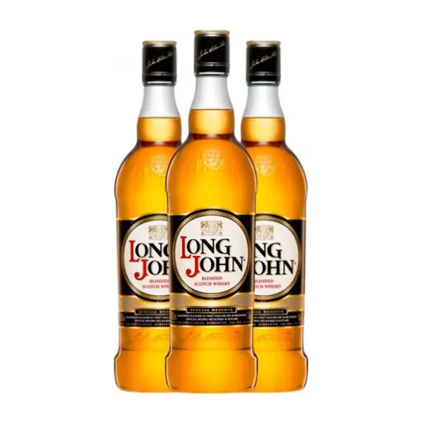 Whisky Blended Long John 70 cl (Caja de 3 unidades)