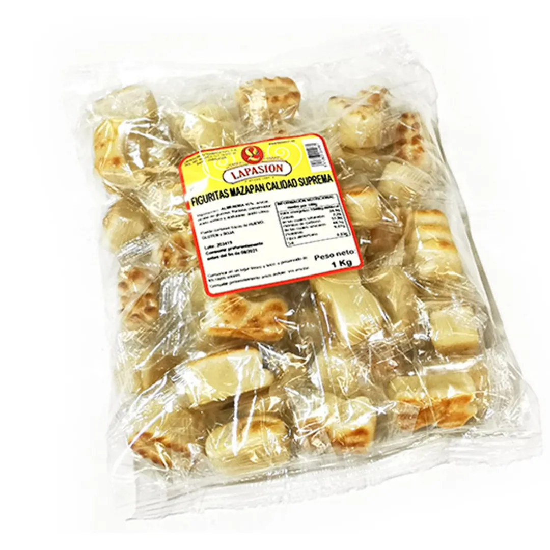 Figuritas de Mazapán Artesanas de Calidad Suprema, Bolsa 1kg
