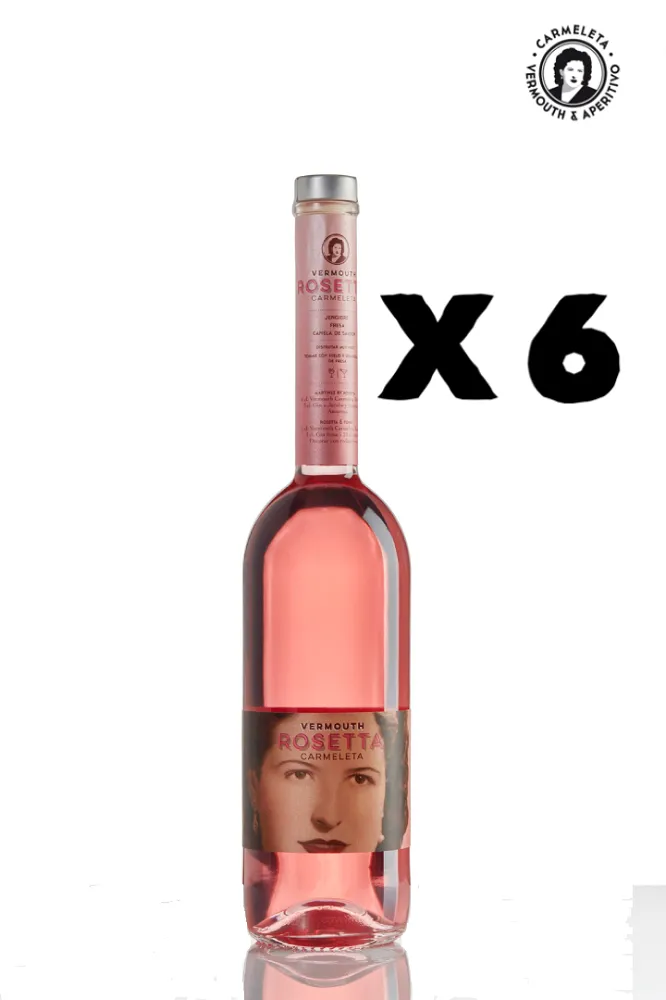 Vermut Rosetta Carmeleta L6 botellas de 75cl