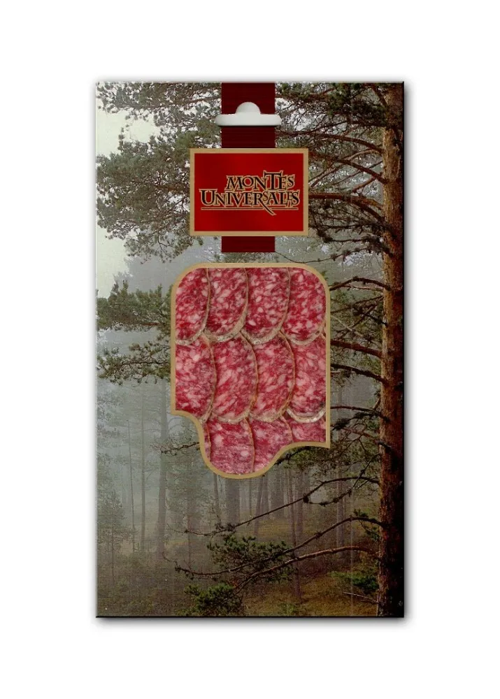 Salchichón cular de Ciervo Loncheado Montes Universales (100g)