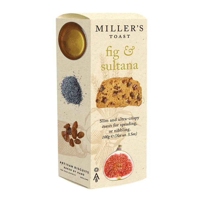 Tostadas con higos y pasas deshidratados 100g