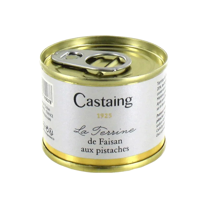 Terrina de faisán con pistachos 'Castaign' 67g