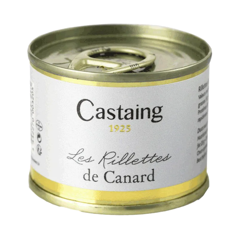 Terrina de rillettes de pato 'Castaign' 67g