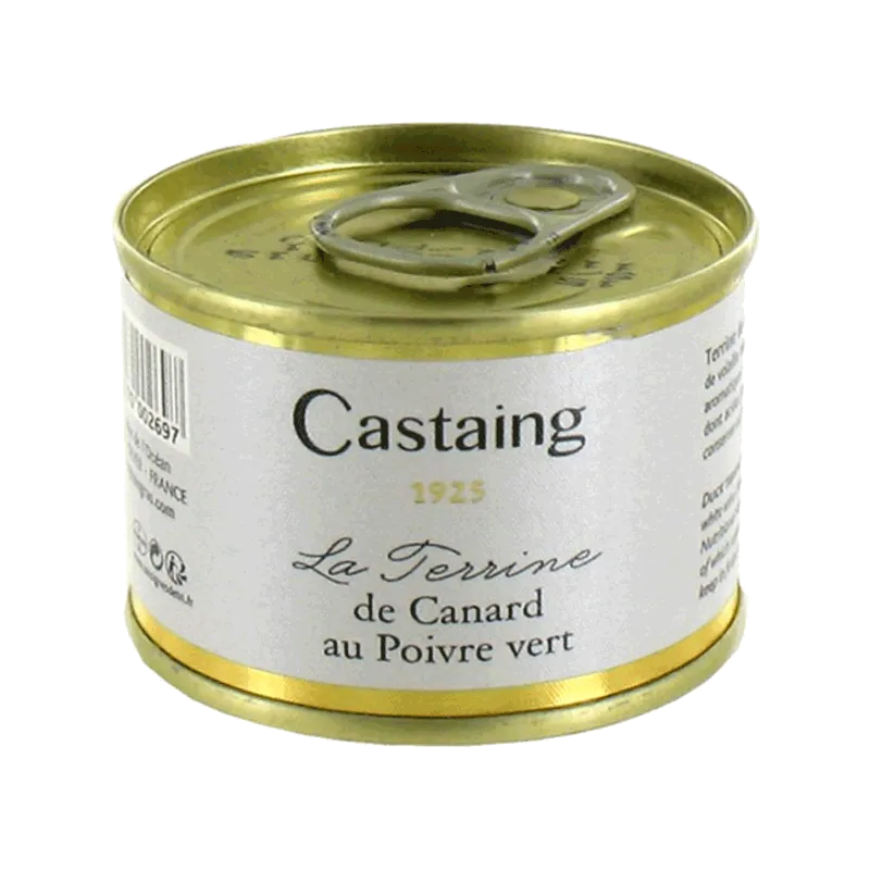 Terrina de pato a la pimienta verde 'Castaign' 67g