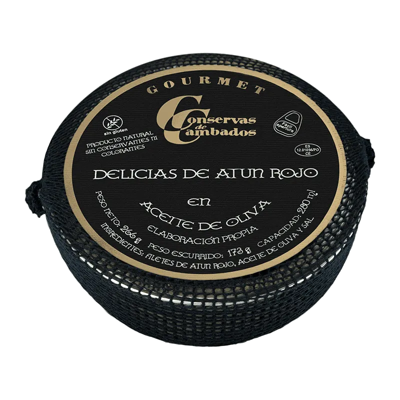 Delicias atún rojo en aceite olvia Rías Gallegas 266g