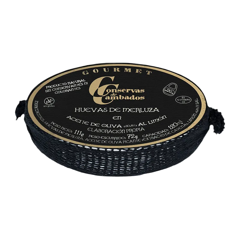 Huevas de merluza al limón Rías Gallegas 111g