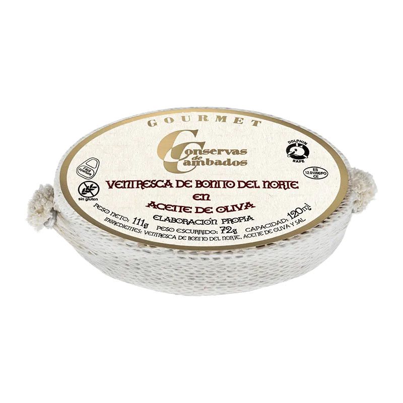 Ventresca bonito de Burela en aceite oliva Rías Gallegas 111g