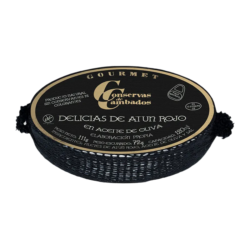 Láminas atún rojo en aceite oliva Rías Gallegas 111g