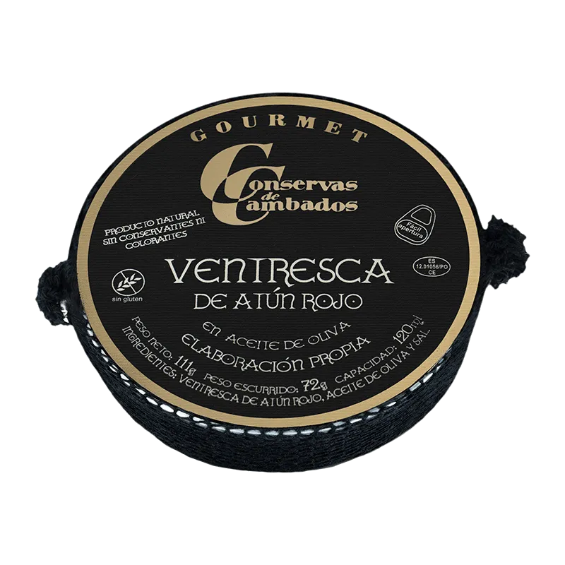 Ventresca atún rojo en aceite oliva 111g