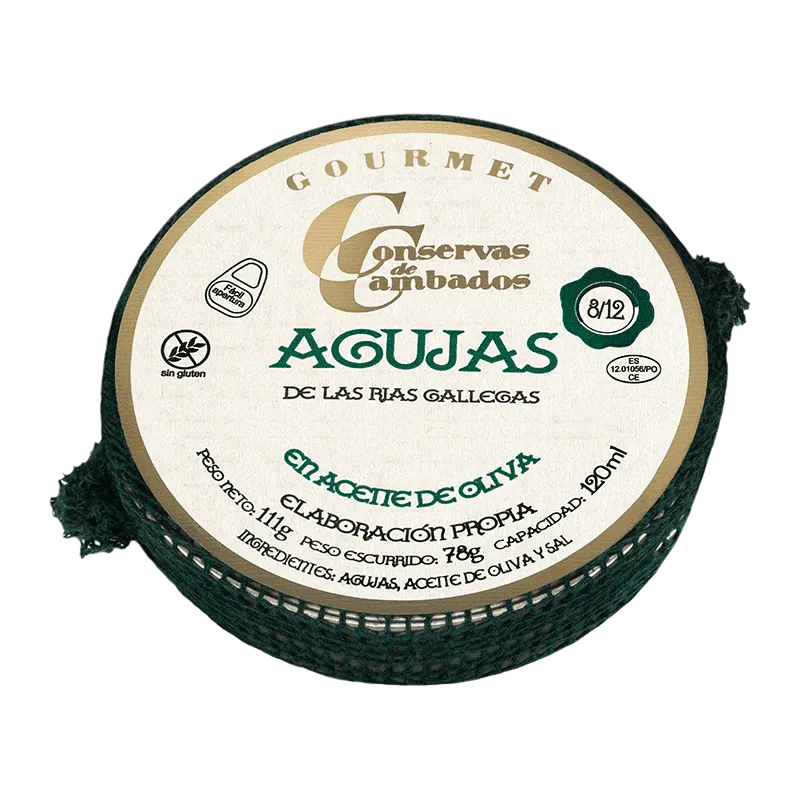 Agujas en aceite de oliva 111g
