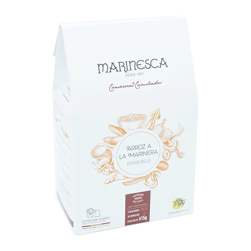 Estuche arroz a la marinera 'Marinesca' 615g