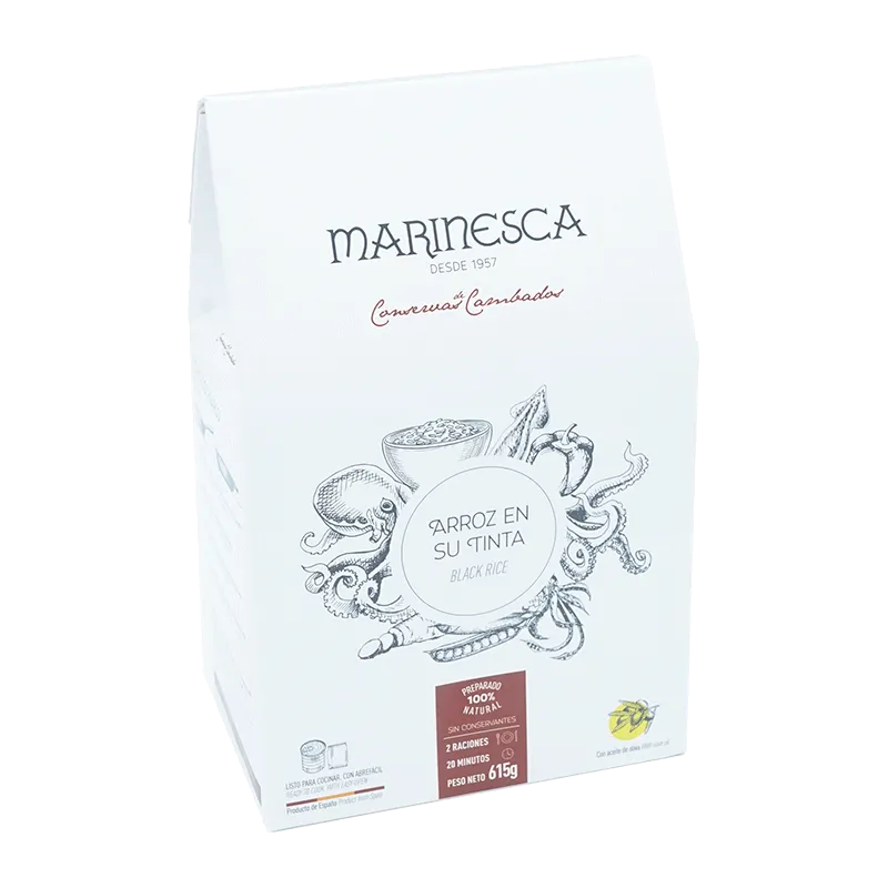 Estuche arroz en su tinta 'Marinesca' 615g