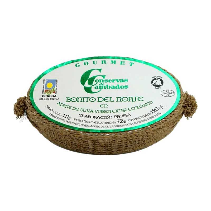 Bonito fresco Burela en aceite de oliva 120g ECO