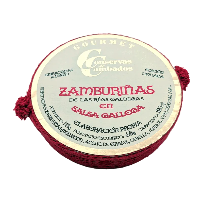 Zamburiñas en salsa gallega Edición Especial 120ml