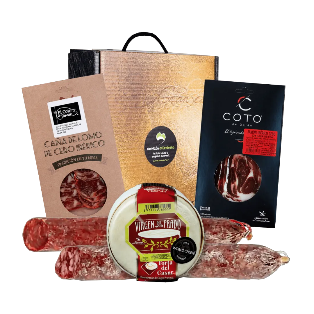 Cesta Regalo Navidad Lote Gourmet Navalmoral de la Mata