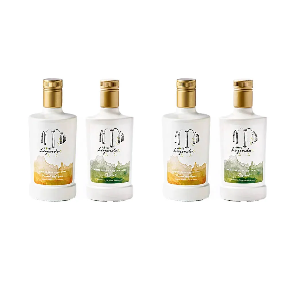 Aove Leyenda pack 2 picual 2 picual eco 4 x 500 ml