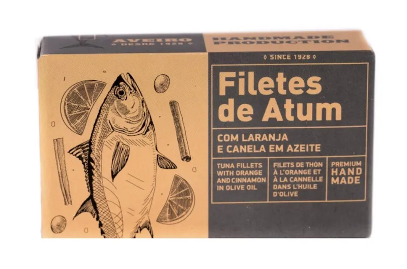 Filetes de Atún con Naranja y Canela