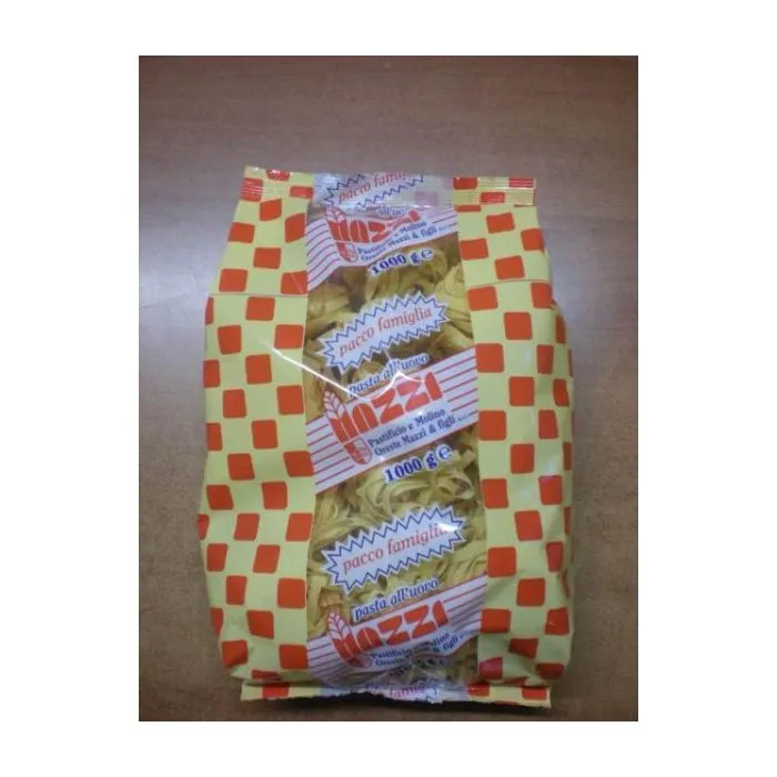 Huevos amarillos Tagliatelle Paquetes de huevos 1Kg