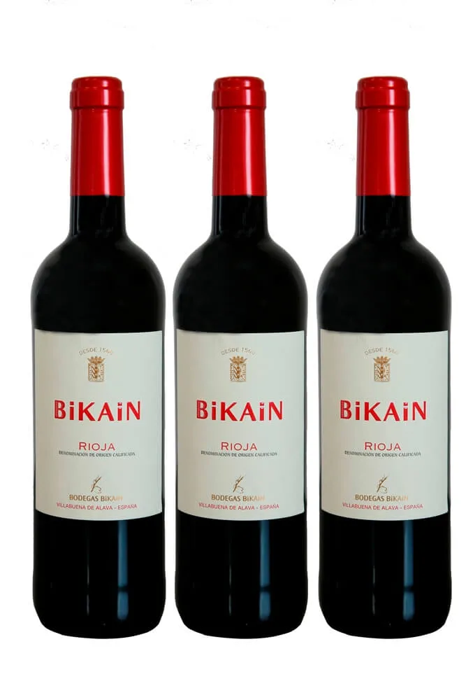 Estuche 3 botellas de vino tinto DOC Rioja 2023 - 3 x 75 cl