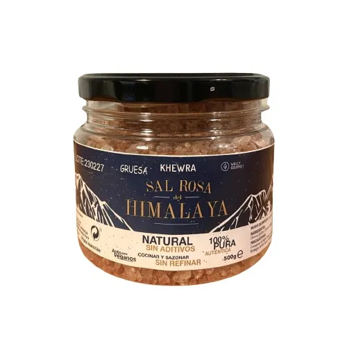 Sal Rosa Gruesa del Himalaya 2-5mm Gourmet 500g