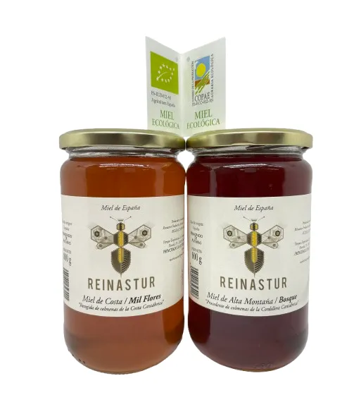 Pack Gourmet 3 - Miel Mil Flores 800 g + Miel Bosque 800 g