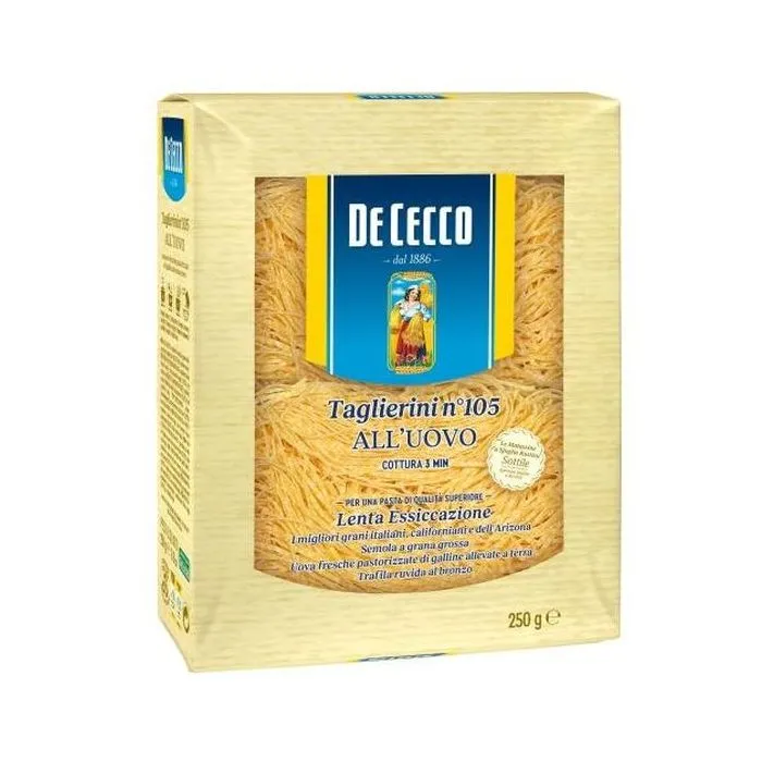 De Cecco Taglierini huevo N 105 250 g
