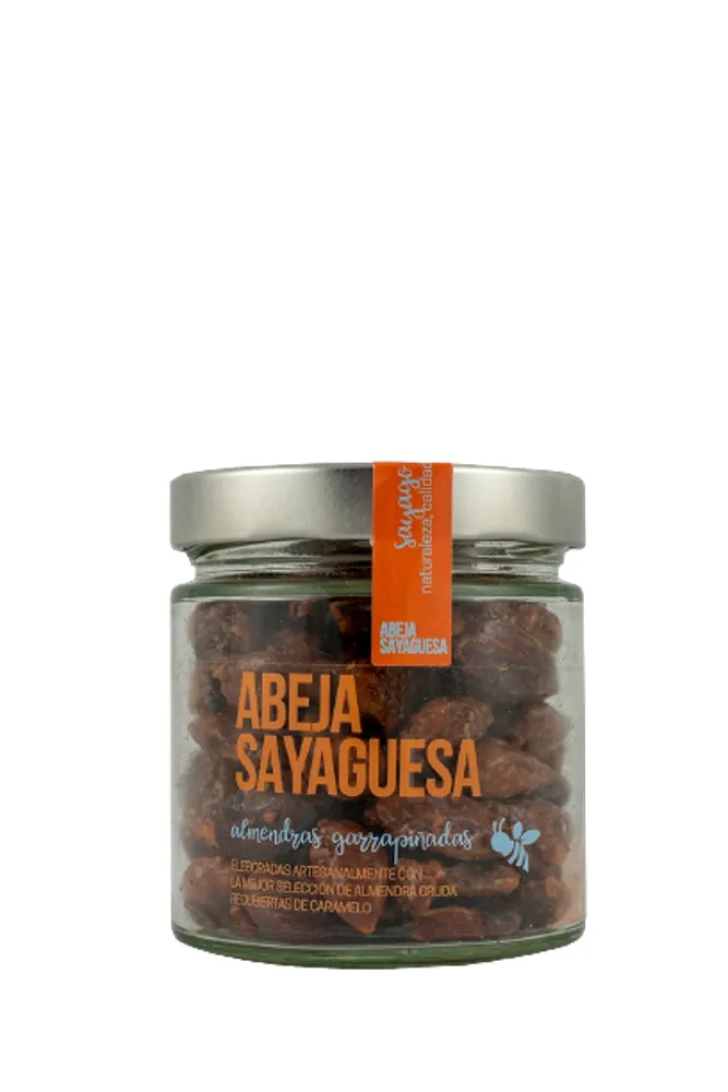 Almendras Garrapiñadas. Tarro 200 g.