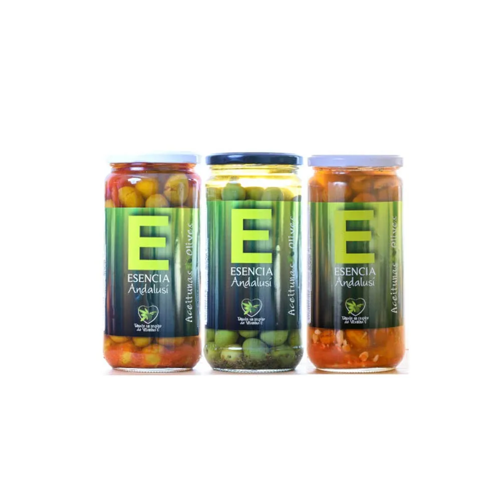 Pack Aceitunas Aliñadas 700 g - 3 Variedades de Aliño