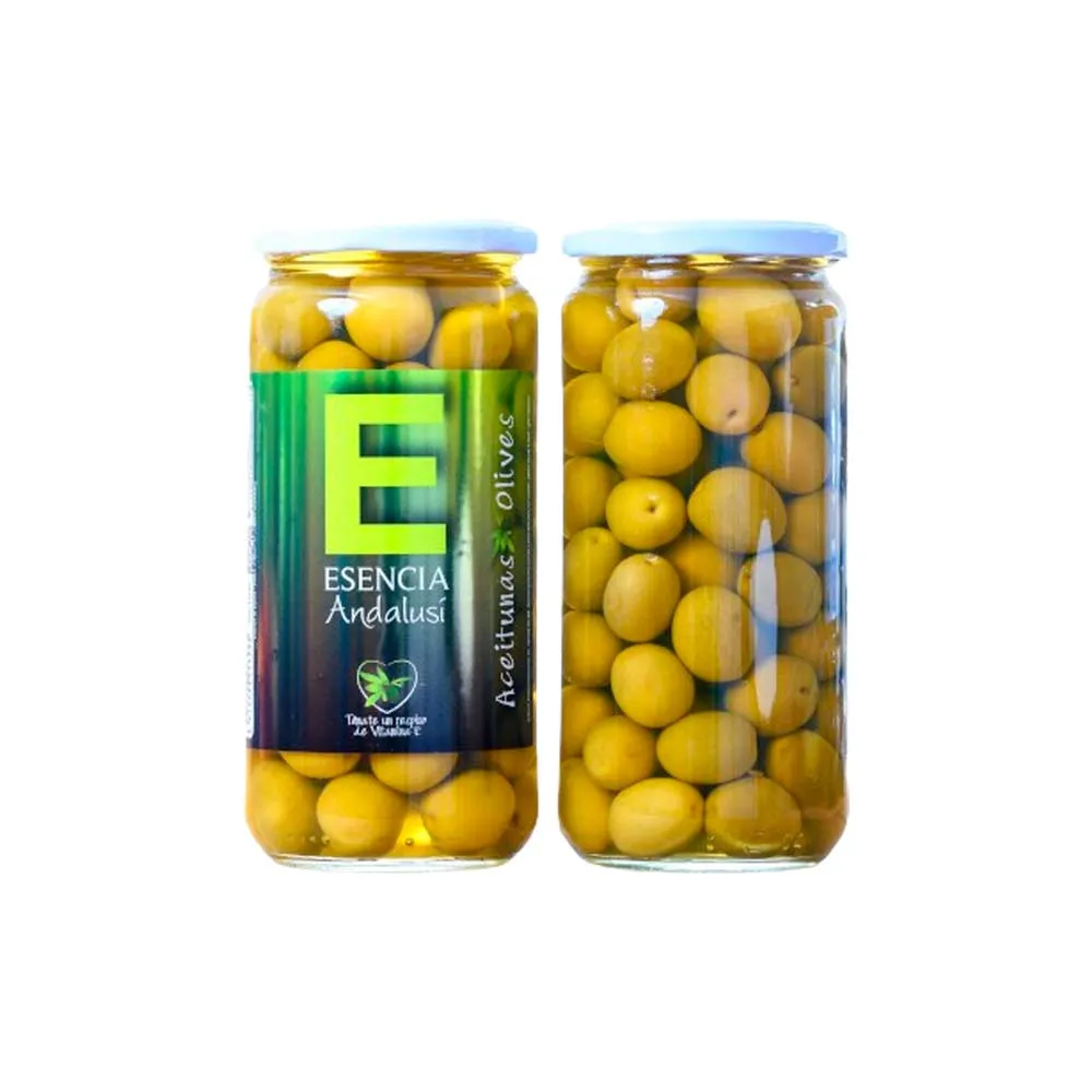 Aceitunas Manzanilla Extra con hueso Sabor Anchoa 700 g