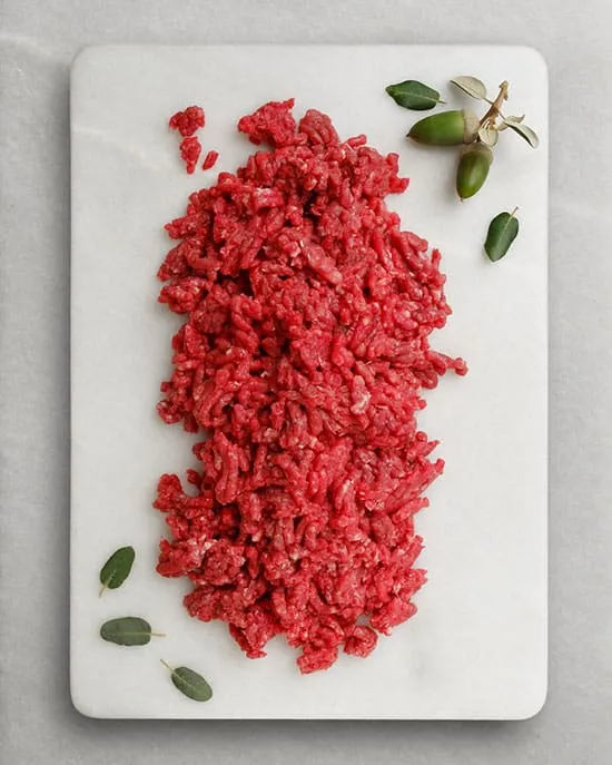 Carne picada de novillo 100% raza Sayaguesa