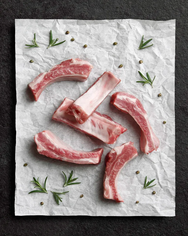 Costillas de cerdo Duroc