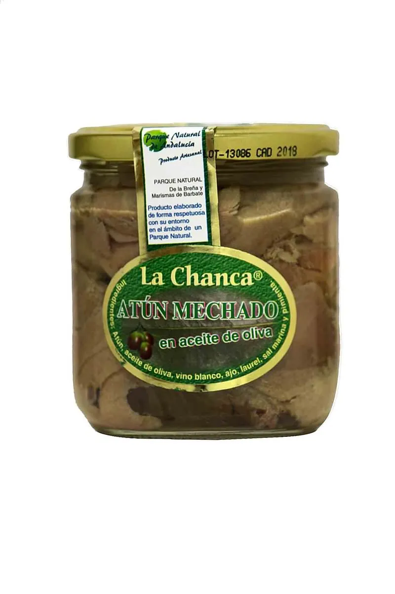 Atún mechado
