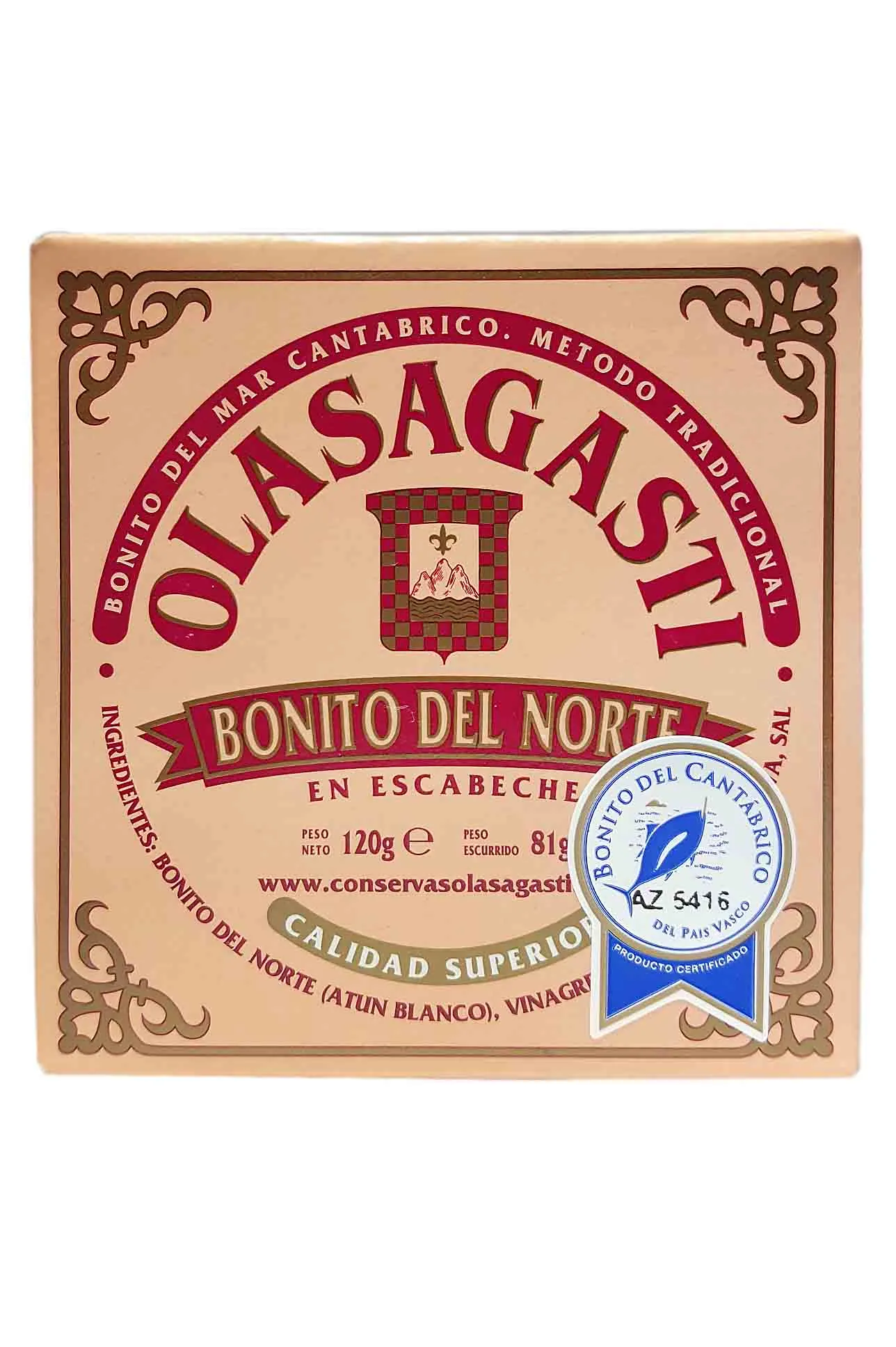 Bonito del norte en escabeche