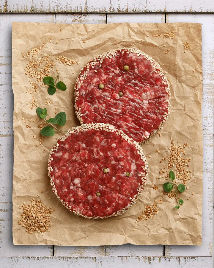 Hamburguesa de Angus España con sésamo