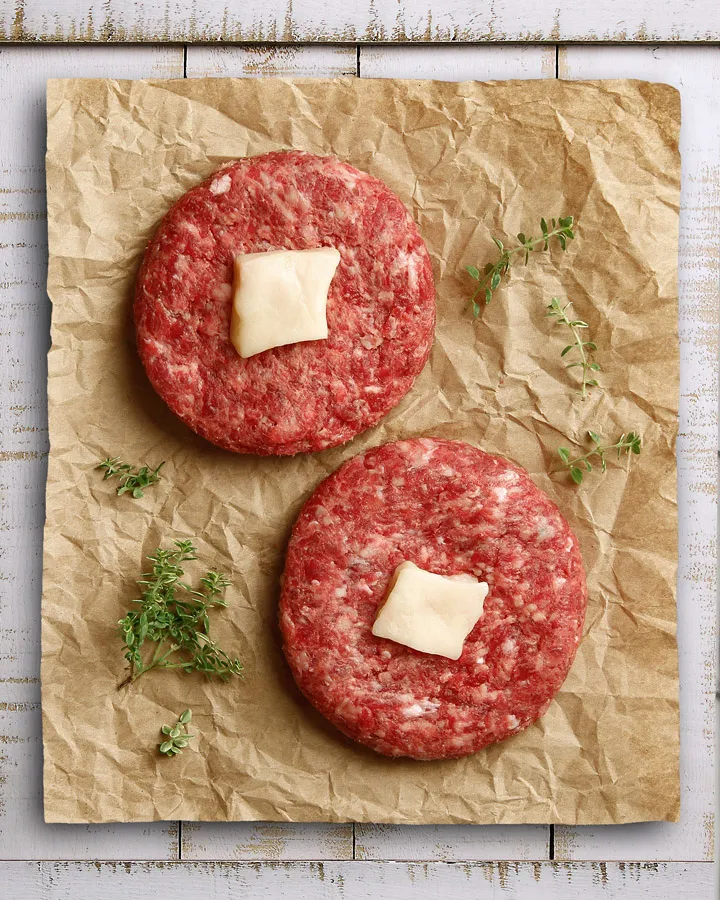 Hamburguesa de vaca madurada