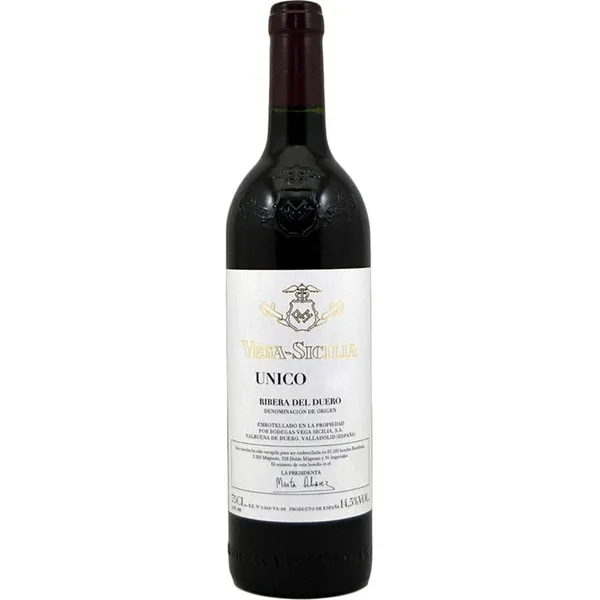 Vino Tinto VEGA SICILIA ÚNICO 2014 D.O. Ribera Del Duero 75cl