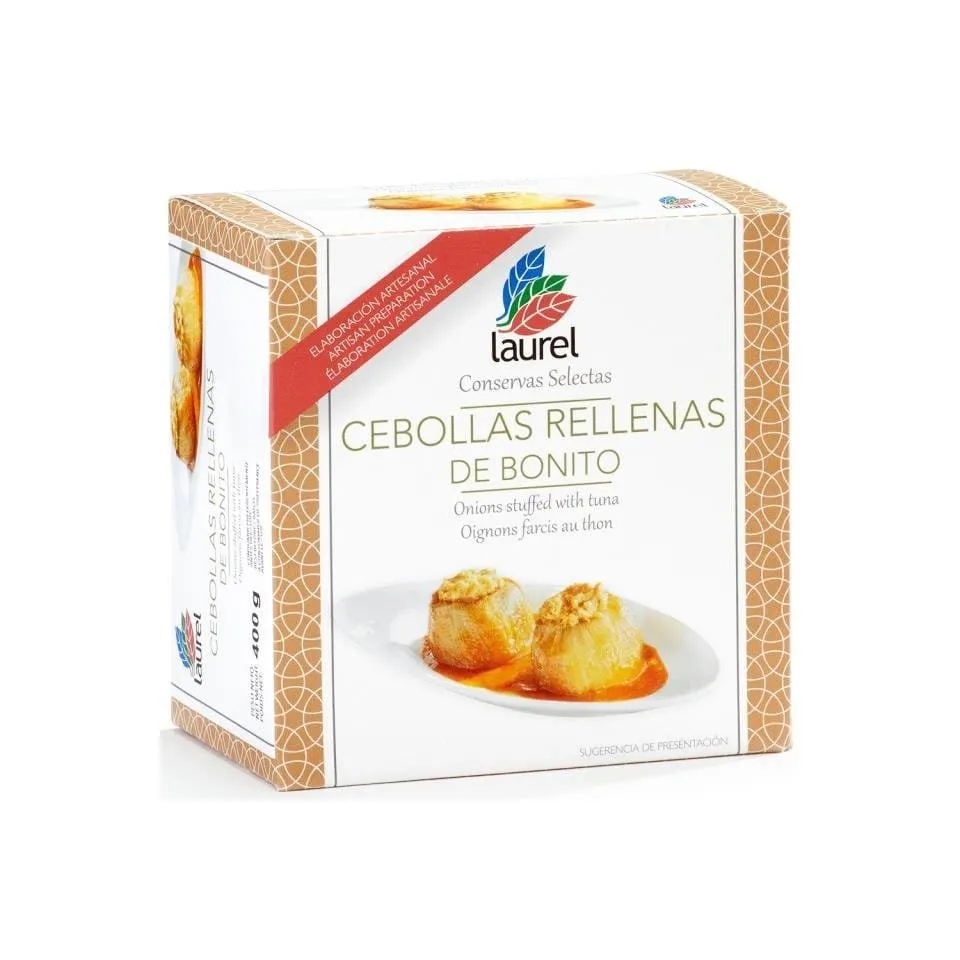 Cebollas Rellenas de Bonito del Norte Laurel