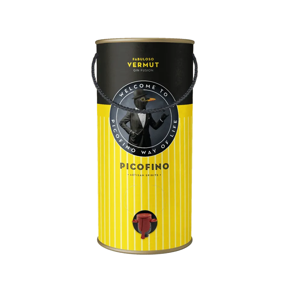 Doble Magnum Vermut Original Gin Fusion 3 Litros Picofino