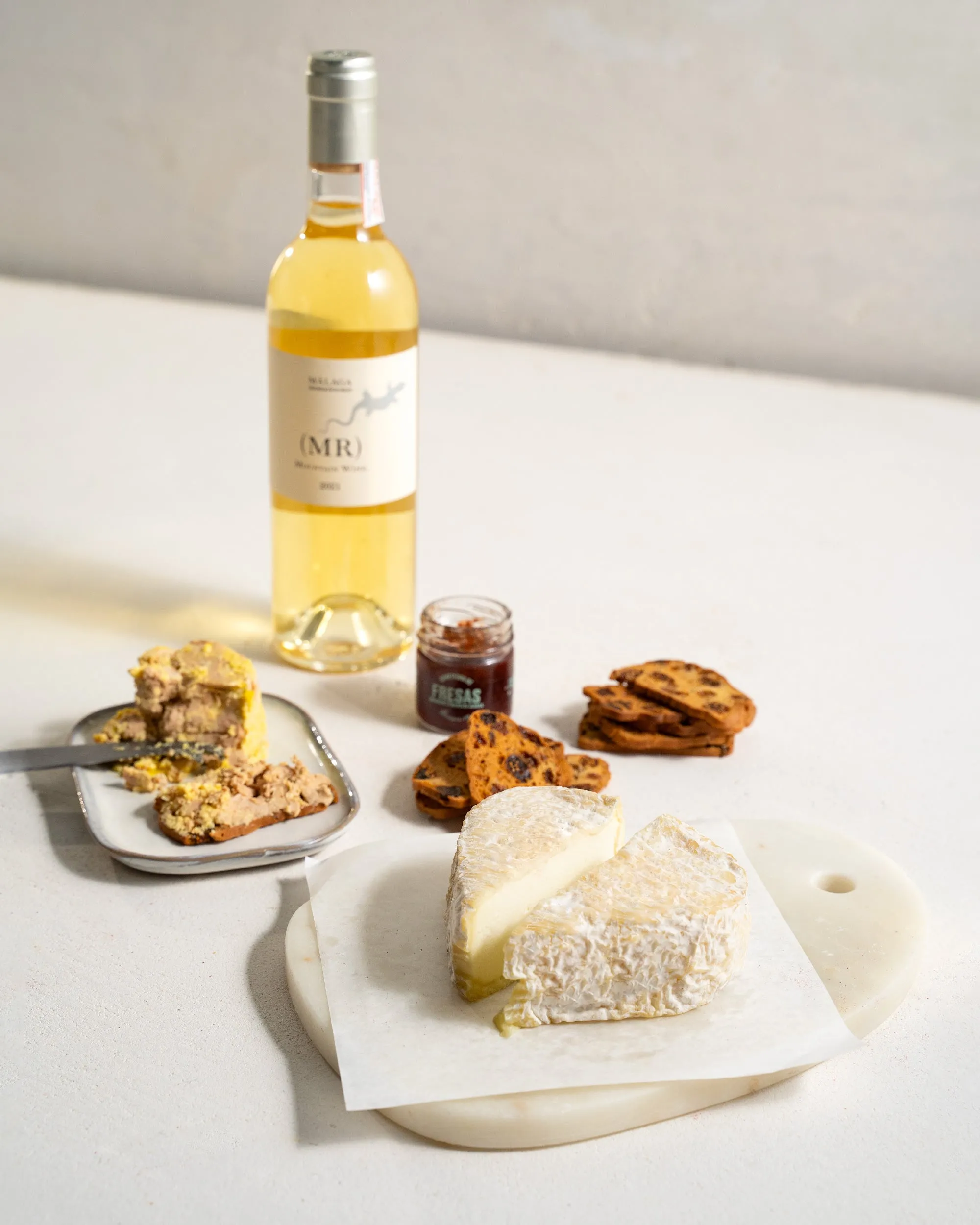 San Valentín con queso y foie