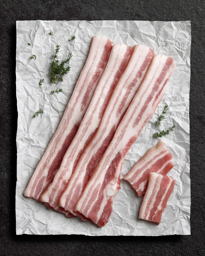 Panceta de cerdo Duroc