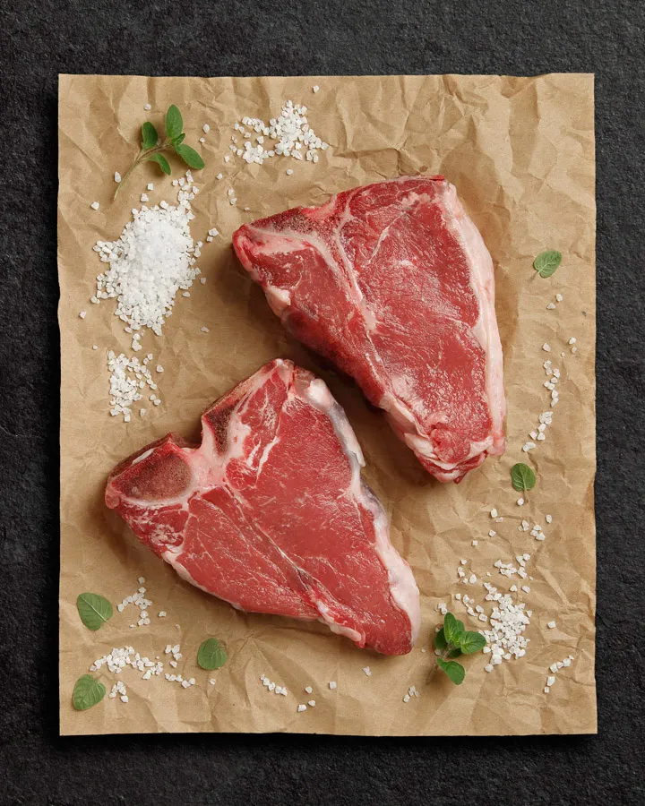 T-bone Producción Ecológica Ternera Cachena