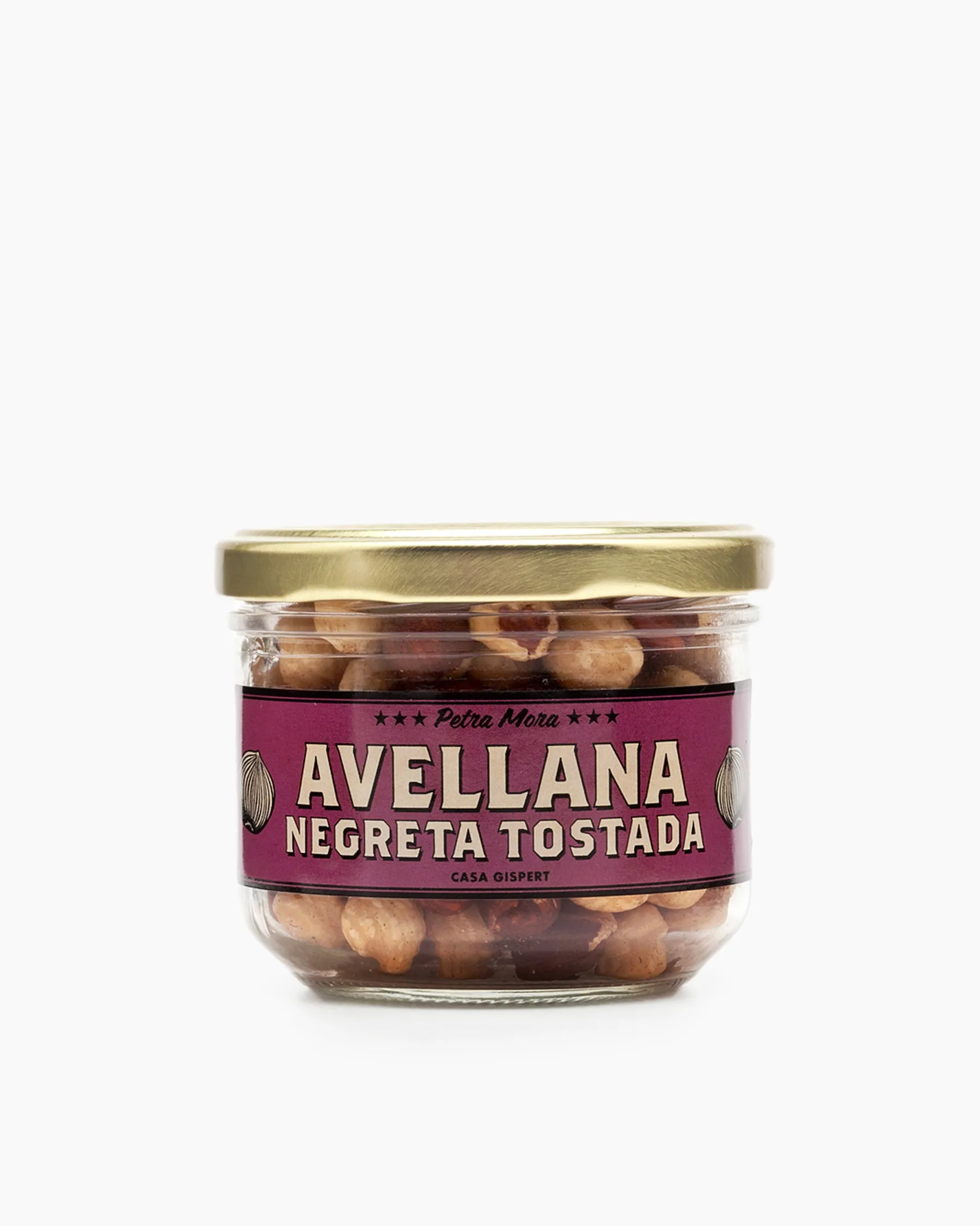 Avellana negreta tostada