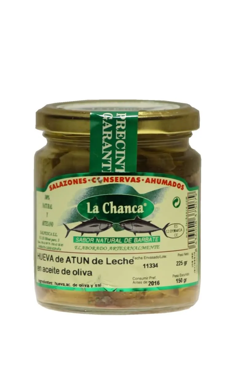 Hueva de atún de leche