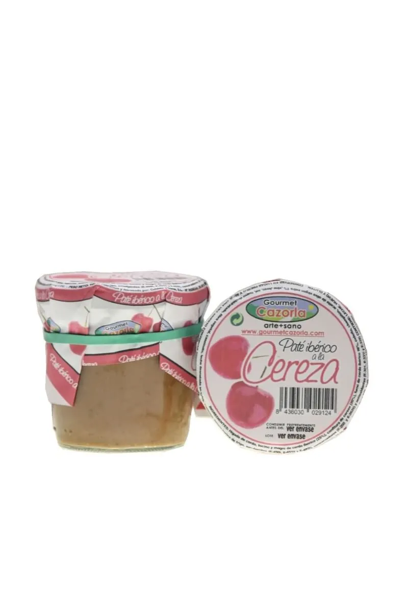 Paté ibérico a la cereza