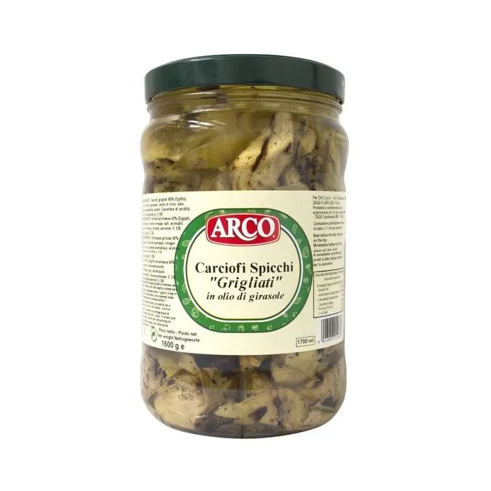 Alcachofas a la plancha Arco en rodajas 1,7 kg