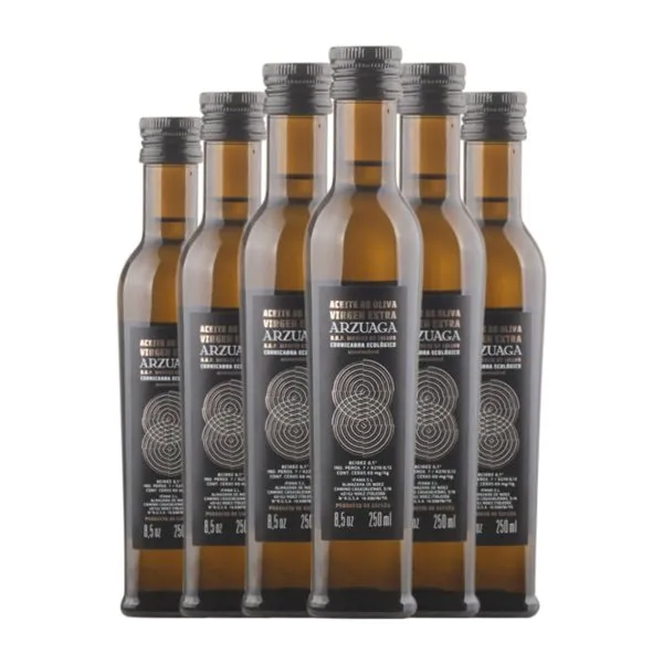 Aceite de Oliva Arzuaga Cornicabra AOVE Virgen Extra Botellín 25 cl (Caja de 6 unidades)