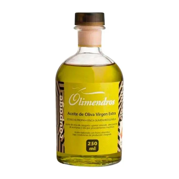 Aceite de Oliva Caja de 12 unidades Olimendros AOVE Virgen Extra Botellín 25 cl Vidrio