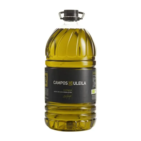 Aceite de Oliva Campos de Uleila AOVE Virgen Extra Bio — Biológico Garrafa 5 L PET