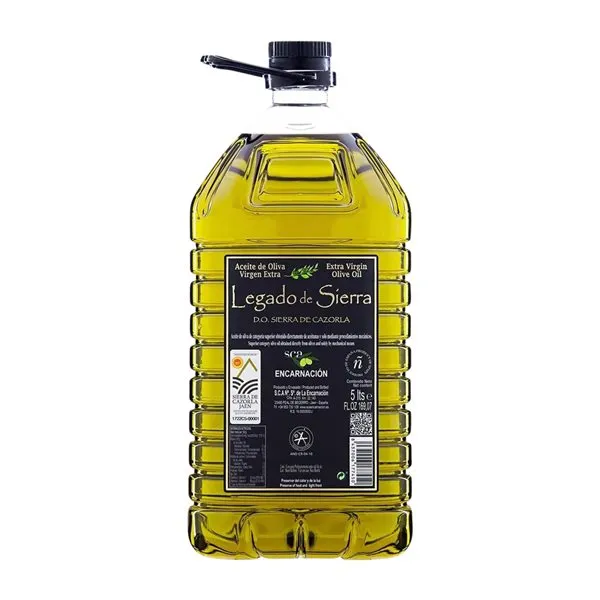 Aceite de Oliva Legado de Sierra Picual Sierra de Cazorla AOVE Virgen Extra Garrafa 5 L
