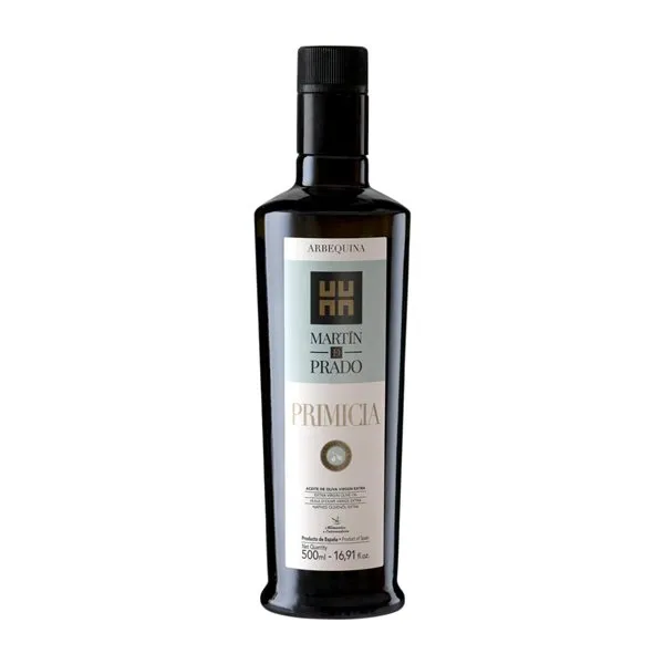 Aceite de Oliva Martín de Prado Primicia Arbequina AOVE Virgen Extra Botella Medium 50 cl